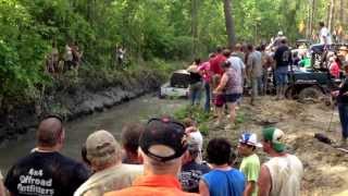 Randy hitting the bounty hole at JD FARMS MUD FARM in Benton Arkansas 5-25-2013