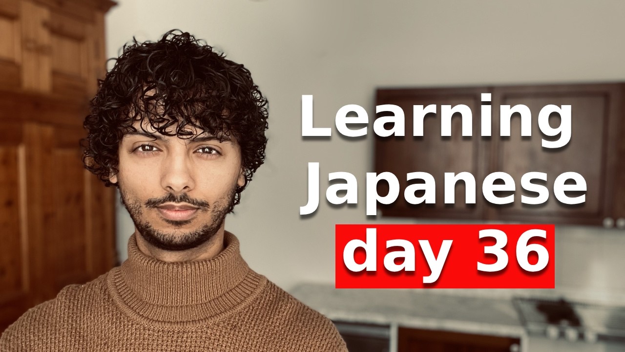 Learning Japanese Live - day 36
