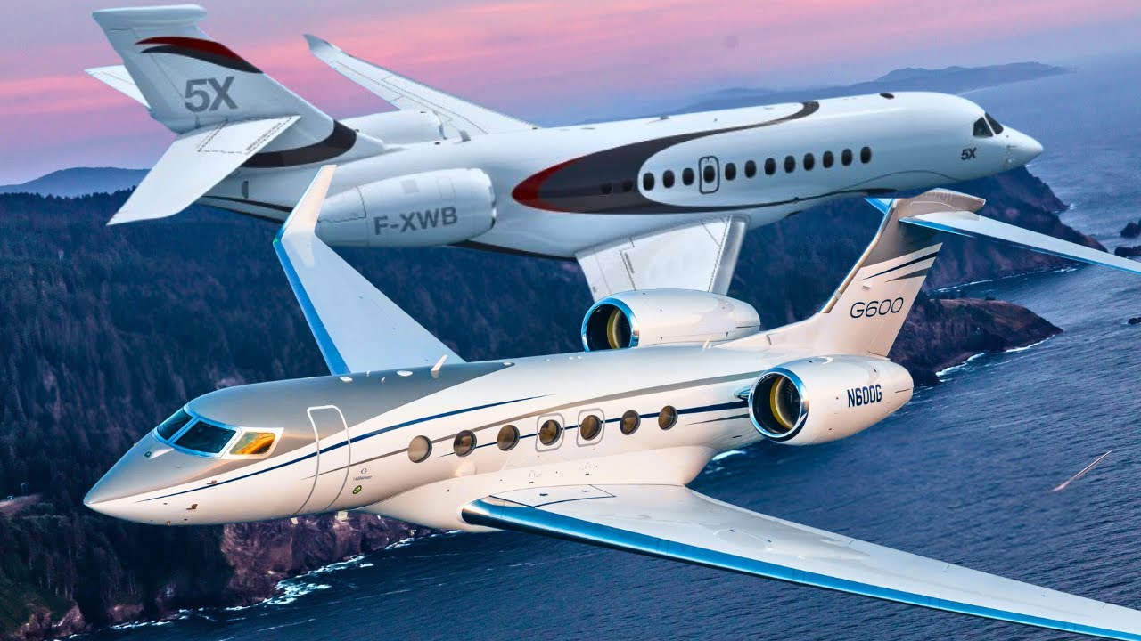 Dassault Falcon 5X против Gulfstream G600 | ПОЛНОЕ СРАВНЕНИЕ