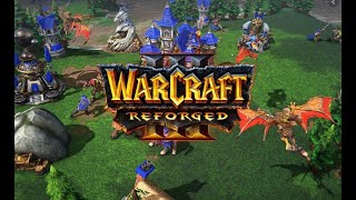 Играем  в Warcraft 3 Frozen Throne The Reign of Chaos по локальной сети