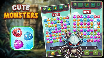 Cute Monster || Construct 3 Game Template || Source code