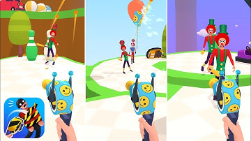 Tape Thrower: Stickers Gun - Gameplay Level 12-24