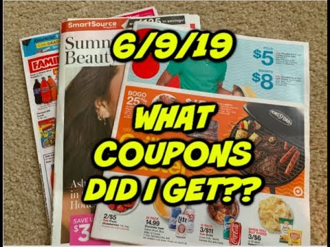 6/9/19 WHAT COUPONS DID I GET? | TARGET AD PREVIEW