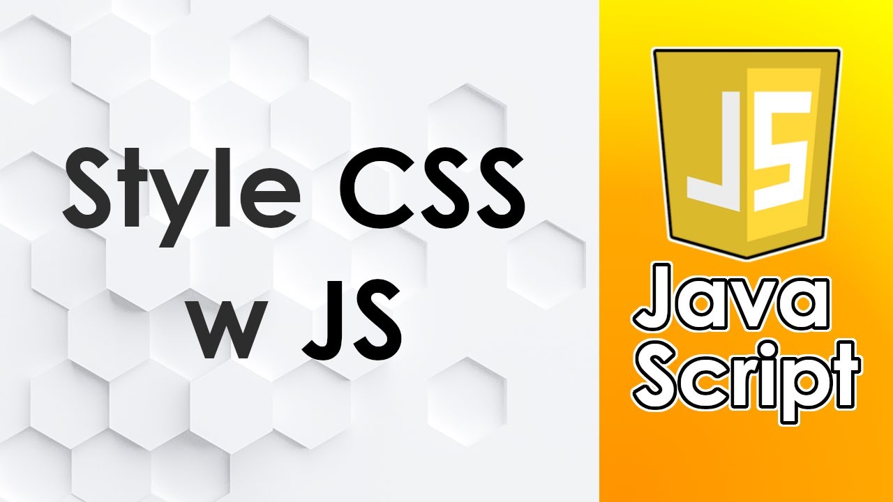 Jak Zmienić Style CSS za pomocą JavaScript? - YouTube
