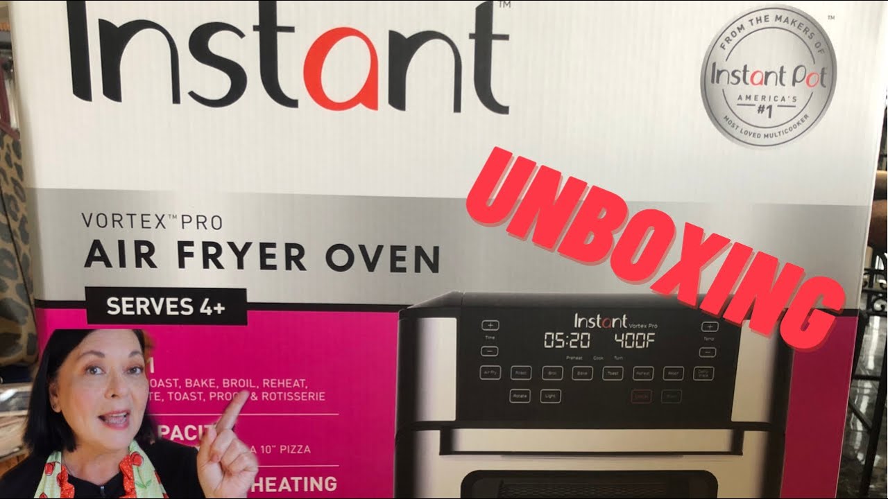 UNBOXING INSTANT VORTEX PRO 9-1 AIR FRYER & MORE