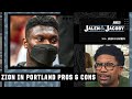 Jalen Rose reacts to Zion Williamson rehabbing in Portland | Jalen & Jacoby