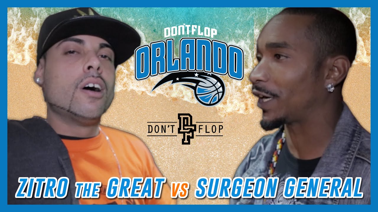 SURGEON GENERAL VS ZITRO THE GREAT | Don't Flop Rap Battle fafda near me