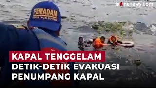 Detikdetik Evakuasi Penumpang Kapal Tenggelam Di Kepulauan Seribu  Onenews Update