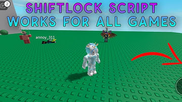 Shiftlock Script (Works for all Games) | Hydrogen - Fluxus - Delta - Arceus x Executor