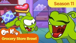 om nom stories super noms grocery store brawl cut the rope