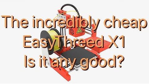 EasyThreed X1 3D Printer Review -  Everything to get started. Also, is it any good?