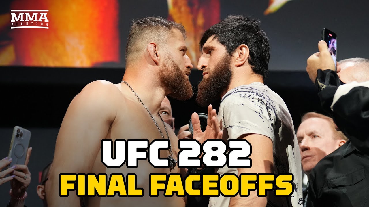 UFC 282 Final Faceoffs MMA Fighting