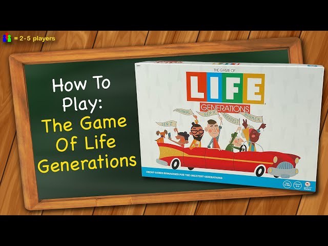 The Game of Life Game, Family Board Game for 2 to 4 Players, for Kids Ages  8 and Up, Includes Colorful Pegs - Hasbro Games