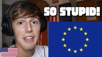 NO BORDERS?? 😳| The European Union Explained.. (American Reacts)