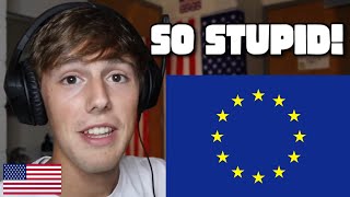 NO BORDERS?? | The European Union Explained.. (American Reacts)