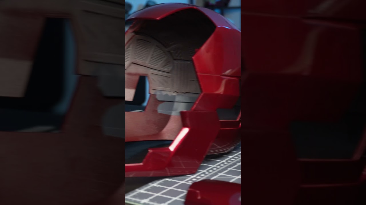 #ironman Mark 42 cosplay montage! #shorts #3dprinting #marvel #ironmancosplay #diy #cosplay #3d