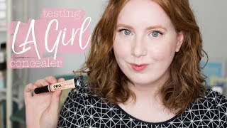 Testing the LA Girl Pro Conceal in Porcelain - is it pale enough?