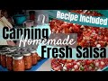 CANNING FRESH HOMEMADE SALSA / STEP BY STEP INSTRUCTIONS WITH RECIPE / POSITIVELY AMY