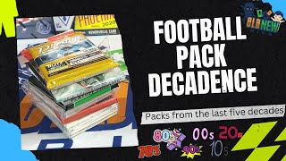 Football Pack Decade (ence) Ep.7 - packs from the 80s, 90s, 00s, 10s, and 20s