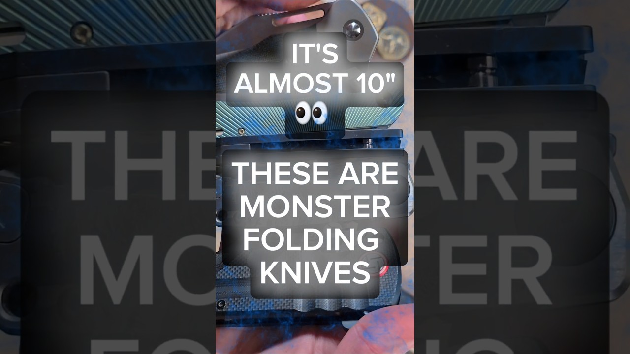 5 БЕЗУМНЫХ складных ножей XL 🫠 