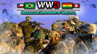 Brazilian Invasion of Bolivia | Brazil vs Bolivia | ArmA 3 World War 3 Machinima