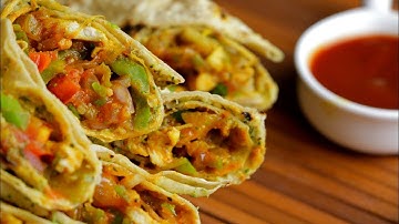 CHICKEN KATHI ROLL | Easy Chicken Kathi Roll | By Chef Aadil Hussain