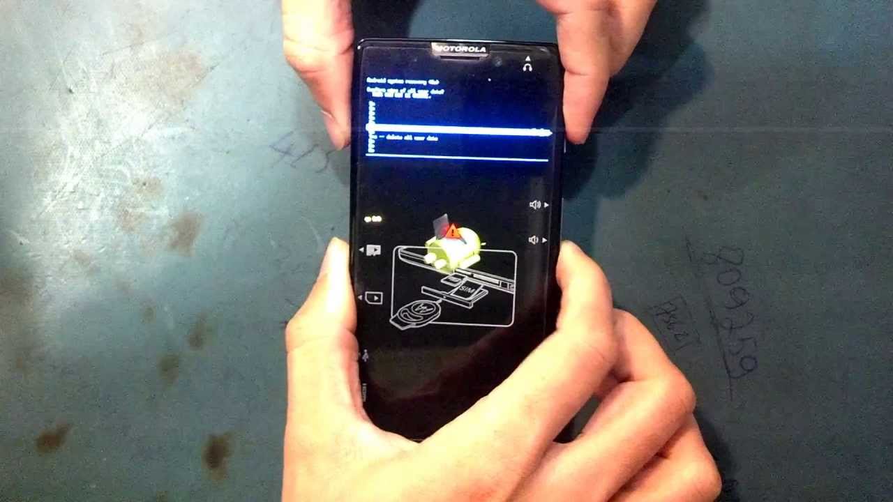 File for hd maxx how razr droid to motorola factory reset pulsa