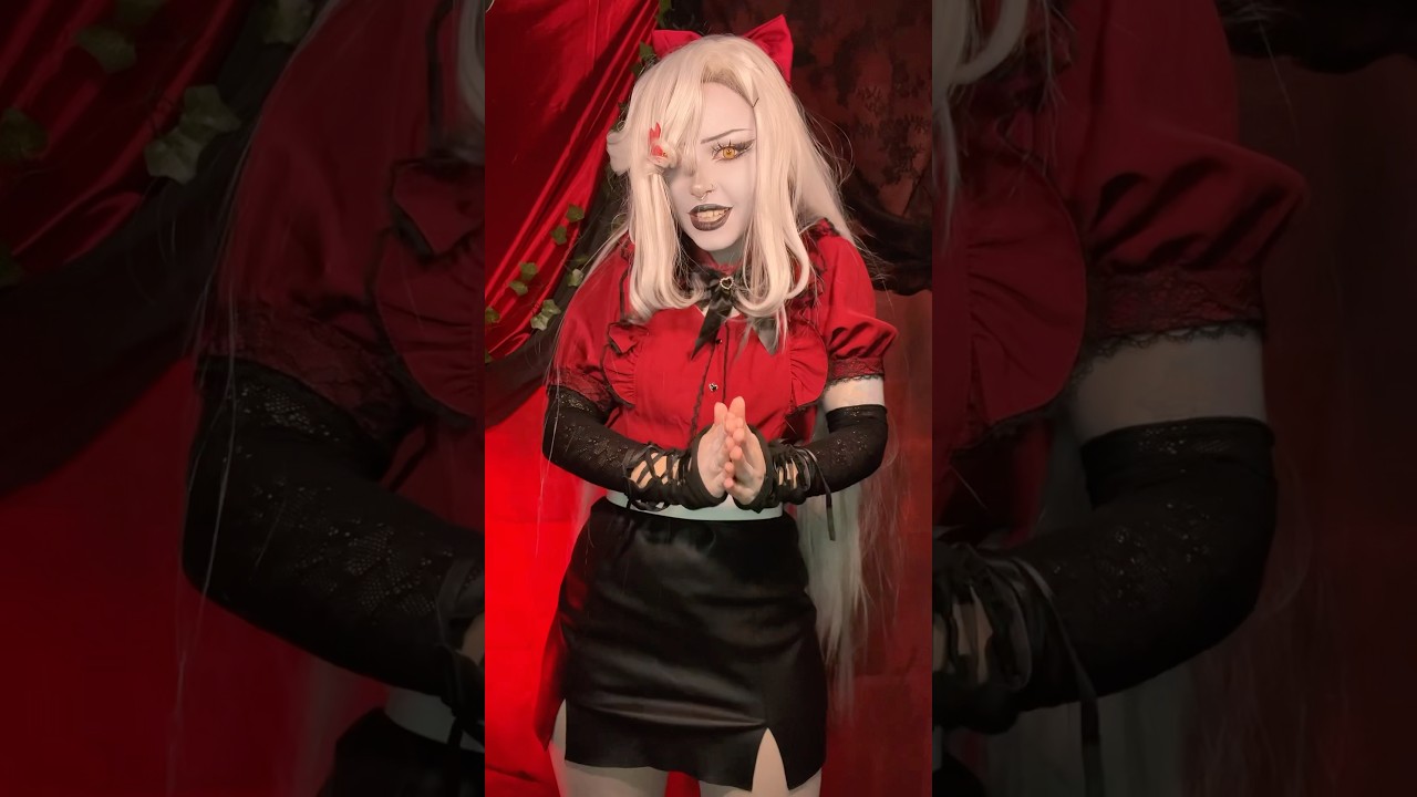 no bar, no alc0h0l !! #cosplay #makeup #hazbinhotel #vaggie #cartoon #vaggiehazbinhotel