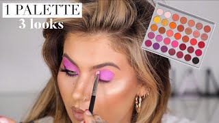 3 LOOKS USING JACLYN HILL X MORPHE PALETTE VOLUME 2 | JAMIE GENEVIEVE