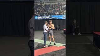 WRES: Ty McGeary right after winning the 184lb national title!