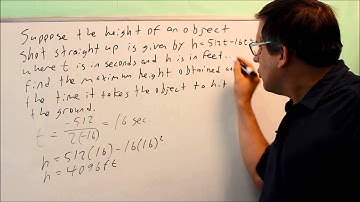 Min and Max of Quadratic Models (Rocket)