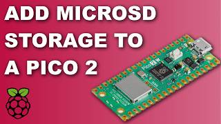 How to Add More Storage to a Raspberry Pi Pico 2 Using a MicroSD Card