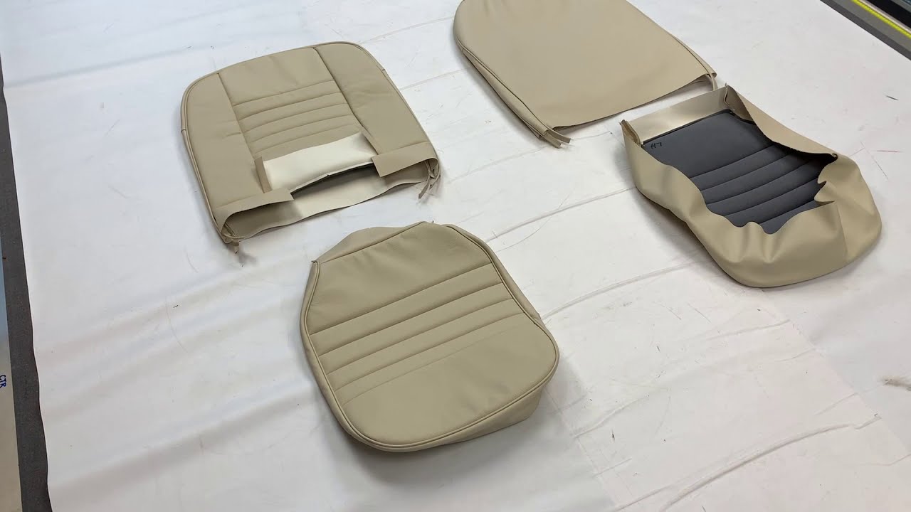 MGA Coupe - Front Seat Cover Kit
