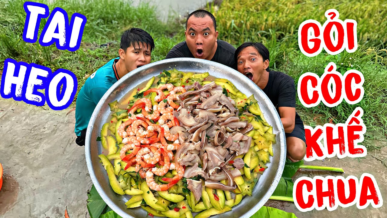 TXTV - Buổi Chiều Đồng quê cùng team Thánh Xàm Làm Mâm Gỏi Cóc Tai Heo Cực Ngon