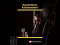 Rapo23 Movie Announcement #rampothineni #rapo #rapo23 #newmovie #ram #shorts #ytshorts
