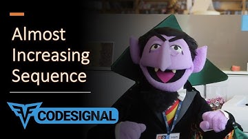 "Almost Increasing Sequence" - Codesignal #7  - JAVA Solution