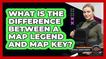 What Is The Difference Between A Map Legend And Map Key?
