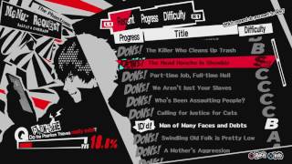 Persona 5 (PS4) - A Perfect Job Trophy (How to Start all Mementos Requests)