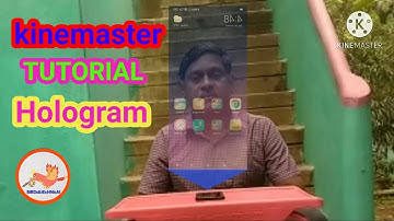 #Hologrameffect #Kinemaster how to makke hologram technology video editing in kinemaster tutorial