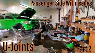 2013-2018 Ram 2500 Axle U-Joint Replacement Part 2 with Passenger Axle Reinstall Issues by Holden Powell 6,874 views 3 years ago 12 minutes, 41 seconds