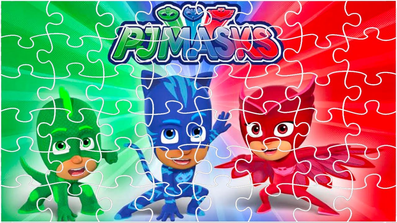 Pj Masks - Juegos Rompecabezas de Heroes en Pijamas Videos para Niños - YouTube