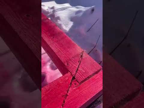 Начало монтажа домокомплекта.