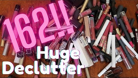HUGE Lipstick Swatch Party and Declutter Vol. 2 // Berry and Purples // July 2021