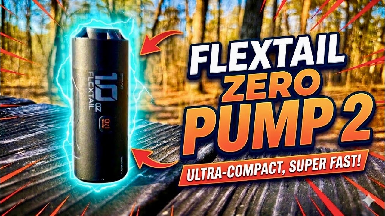 THE FLEXTAIL AIR PUMP 2 - YouTube