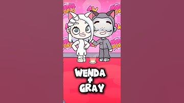 Wenda + Gray=? Daughter 🤍🩶 ✨ Sprunki #avatarworld #sprunki  #incredibox