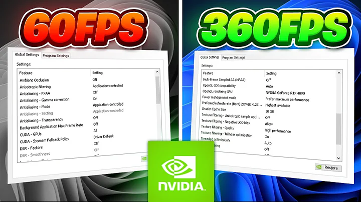 THE *NEW* BEST NVIDIA Control Panel Settings For GAMING in 2025! ✅ (Huge FPS Boost)