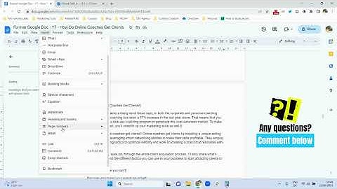 WATCH ME Format My Ebook With Google Docs From START to FINISH