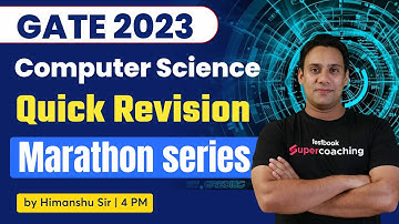 GATE CSE Mock Test 2023 | Quick Revision Marathon Series | GATE CSE Paper Solution | By Himanshu Sir