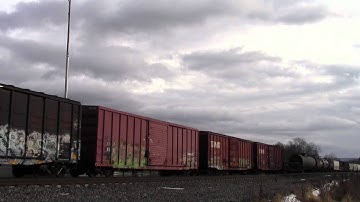 CSX Q400 in Hi Def at Shenandoah Junction,WV on 1/6/14