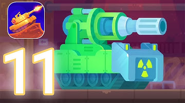 Tank Stars - Gameplay Walkthrough Part 11 - Atomic (iOS, Android)
